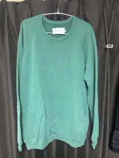 CURLY&co カーリー スウェット グリーン XL ハンドポケット付き