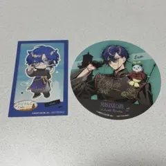 にじさんじCAFE スイパラ エニグマ コースター カード レオスヴィンセント