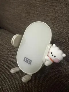BT21 RJ ワイヤレス充電器 車載スマホホルダー USBケーブル付きのサムネイル