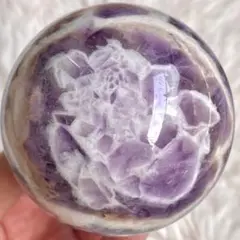 天然～愛の守護石～夢幻紫水晶アメジスト丸玉YT12G1/263G12D | Mercari
