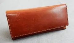 良品　HERZ本革レザーカード札入れ　ロングウォレットのサムネイル