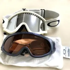 スキーゴーグル 偏光レンズ（ジャンク品）カラーレンズ2個セットレディース