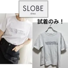 【早い者勝ち】 SLOBE IENA 刺繍ロゴ Tシャツ