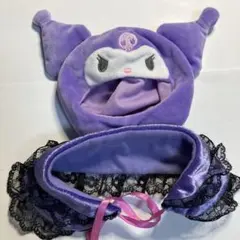 Mサイズ　クロミぬい服　サンリオ　ぬいぐるみ服　〜12センチまで