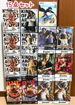 ワンピース　フィギュア　まとめ売り　15点セット　ジャンプ　ルフィ