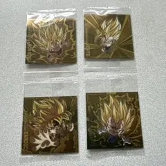 【超06】アルティメットスパーキング!!ドラゴンボールシールウエハース4枚セット