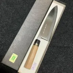 飯塚 重房作 三徳型菜切包丁 黒打 - メルカリ