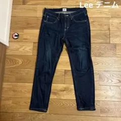 値下げ！【美品】Lee ダークブルー デニム　オールシーズン