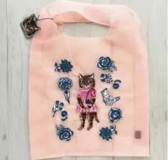 新品　ナタリーレテ　オーガンジー バッグ　マヤ　猫のチュールバッグ　ねこ　ネコ