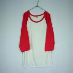 70s~80s vintage raglan sleeve T shirtのサムネイル