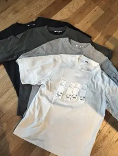 UNIQLO U エアリズムコットンオーバーサイズT シンプルTシャツ4枚セット