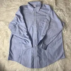 【極美品】大きいサイズ 80sブルックスブラザーズ USA製 ライトブルー 18