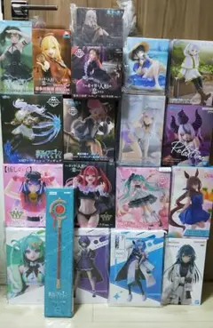 美少女フィギュア19個セット　あおぎり高校、AMPなど