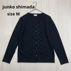 ◆ junko shimada ジュンコシマダ クルーネック ニットカーディガンのサムネイル