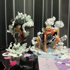 一番くじ ワンピース バトルメモリーズ ギア4 2体セット 箱なし - メルカリ