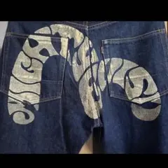 EVISU エビス エヴィスジーンズ mighty evisu 32×35 大黒 - メルカリ