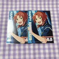 あんスタ【月永レオ☆Knights】バースデーブロマイド バーブロ