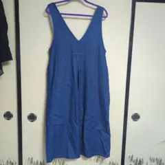 サマンサモスモスデニム風ジャンパースカート