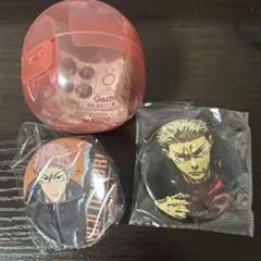 呪術廻戦 缶バッジ 2個セット ガチャ　付録