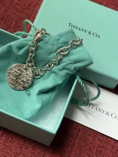 ◆感謝価格◆TIFFANY&Co.◆ティファニーノーツサークルタグブレスレット◆のサムネイル