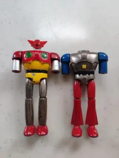 当時物 超合金 ゲッターロボ ゲッター1&ゲッター2 (欠品あり)のサムネイル