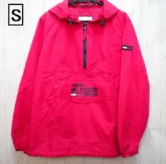 トミーヒルフィガー デニム アノラック ウィンドジャケット S ピンク