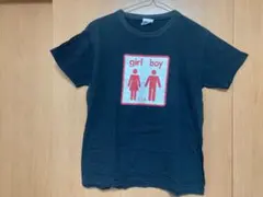 90s GIRL BOY Tシャツ 黒