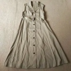 【新品】AZUL by moussy ノースリーブワンピース ジレ　S