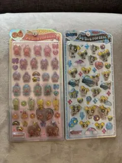 【正規品】うるちゅるポップシール モンチッチ パワパフガールズ