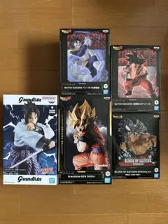 フィギュアまとめ売り　5体セット　ドラゴンボール　ナルト