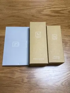 N organic バランシングローション・ミルク・アクリルプレート3点セット