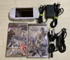 SONY PSP 3000番型本体/メモリースティック/ソフト２本セット