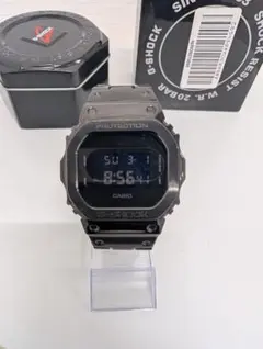 G-SHOCK DW5600BBブラックメタル デジタル腕時計