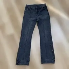 x-girl ブラック デニム S