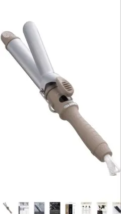 新品未使用SALONIA 2way カール ヘアアイロン 32mm