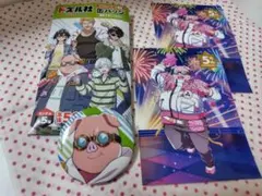 ドズル社　MENファミマコラボ缶バッジ＆５周年ブロマイドL判