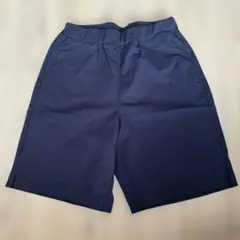 UNIQLO 130サイズ ネイビー ハーフパンツ