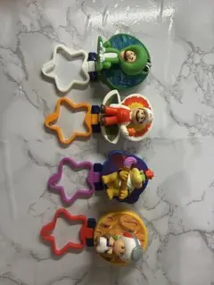 マクドナルド ハッピーセット マリオ、カエルルイージ、ピノキオ、クッパジュニア