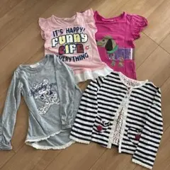 キッズトップス⭐︎110㎝⭐︎4点セット⭐︎まとめ売りのサムネイル