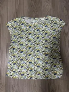 美品　リバティ柄　ブラウス