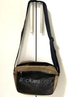 【美品】Dickies ショルダーバッグ ベージュ/ブラック