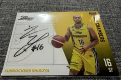 アキ・チェンバース　サイン BBM Bリーグ 2023-24 直筆サイン アキ・チェンバース 69枚限定 - メルカリ