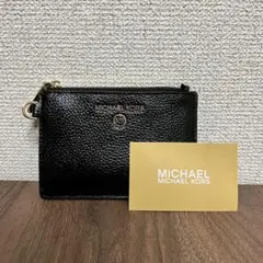 未使用 MICHAEL KORS マイケルコース ブラックコインケース 人気