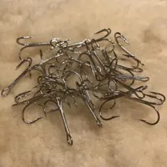 ◆未使用◆Mustad 3553◆トレブルフック◆#2◆USA◆マスタッド◆のサムネイル