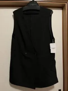 新品未使用ストロベリーフィールズブラック ベスト サイズ2 ポリエステル100%