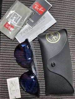 Ray-Ban RB2132 ブラック ラウンドサングラス
