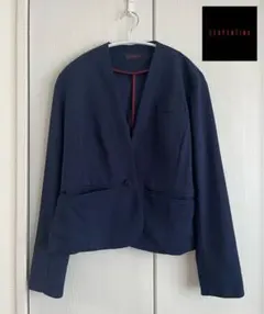 【タグなし試着のみ】セルペンティナ パートナージャケット M ネイビー 2025年最新】SERPENTINA ジャケット・アウターの人気アイテム - メルカリ