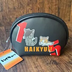 【新品】 ハイキュー 音駒高校 黒尾鉄朗 孤爪研磨 ポーチ しまむら