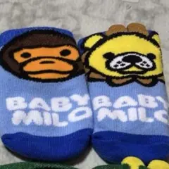 bape kids 靴下　ベビーマイロ