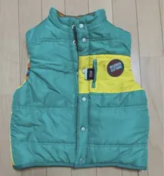 値下げしました キッズ　リバーシブル　ベスト　フリース　男の子　120 美品